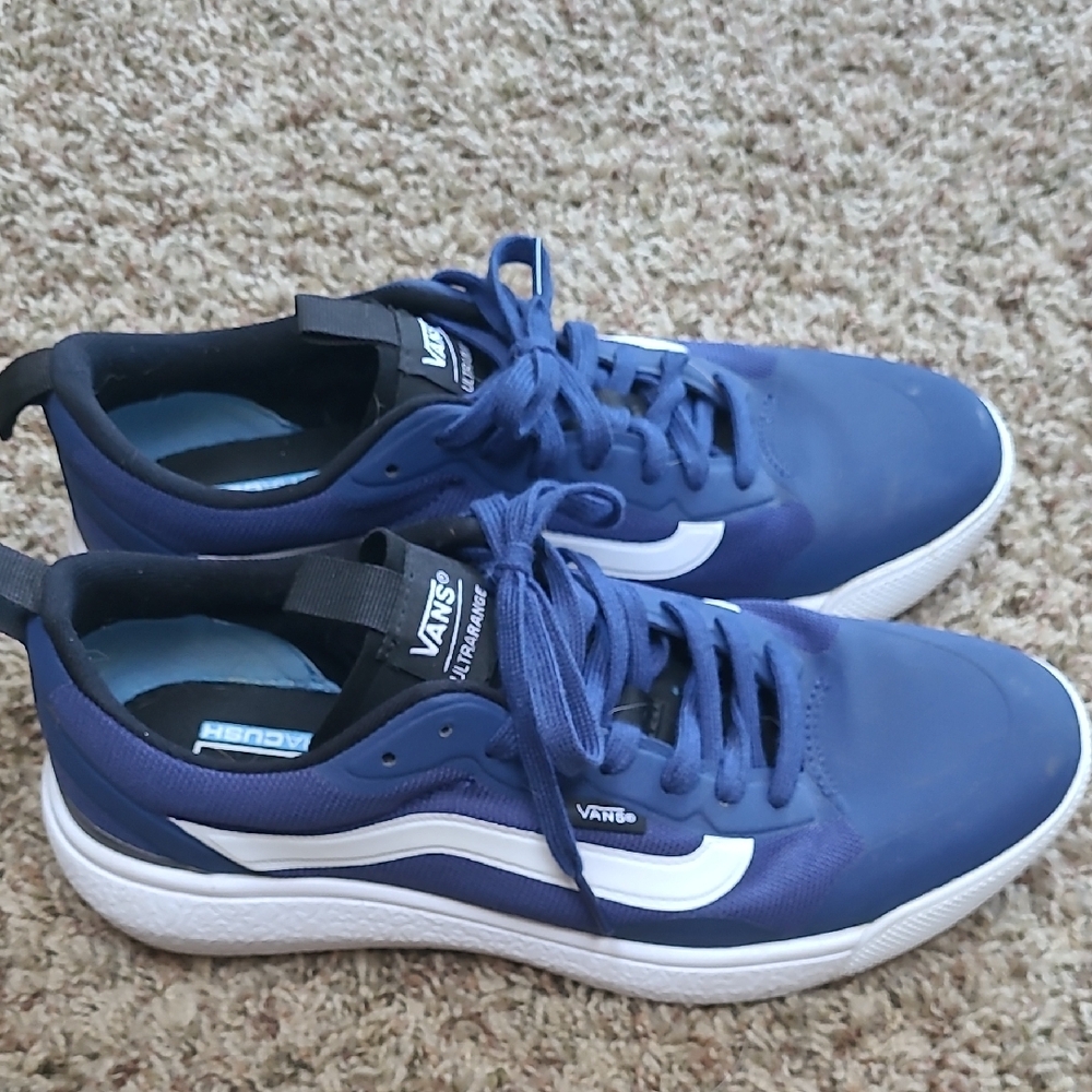 Vans Blue and White Sneakers